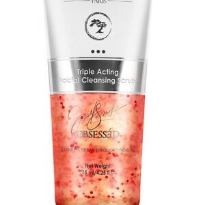 Obsessed Triple Acting Facial Cleansing Scrub - Red and White
